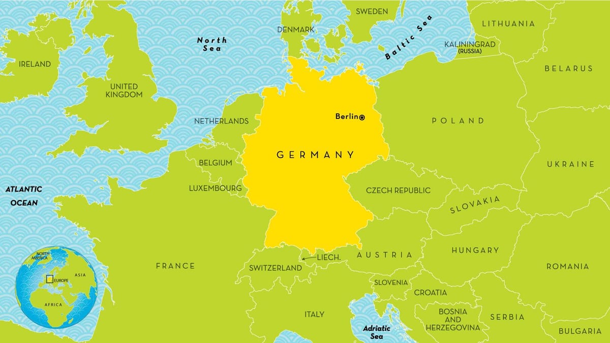 In Deutschland und umliegenden Ländern anzeigen